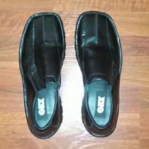 Men's Black Leather GBX Loafers